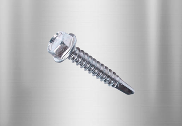 Image Zinc Plated Hex Head Sheet Metal Screw